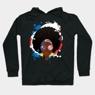 Afro American Girl Hoodie